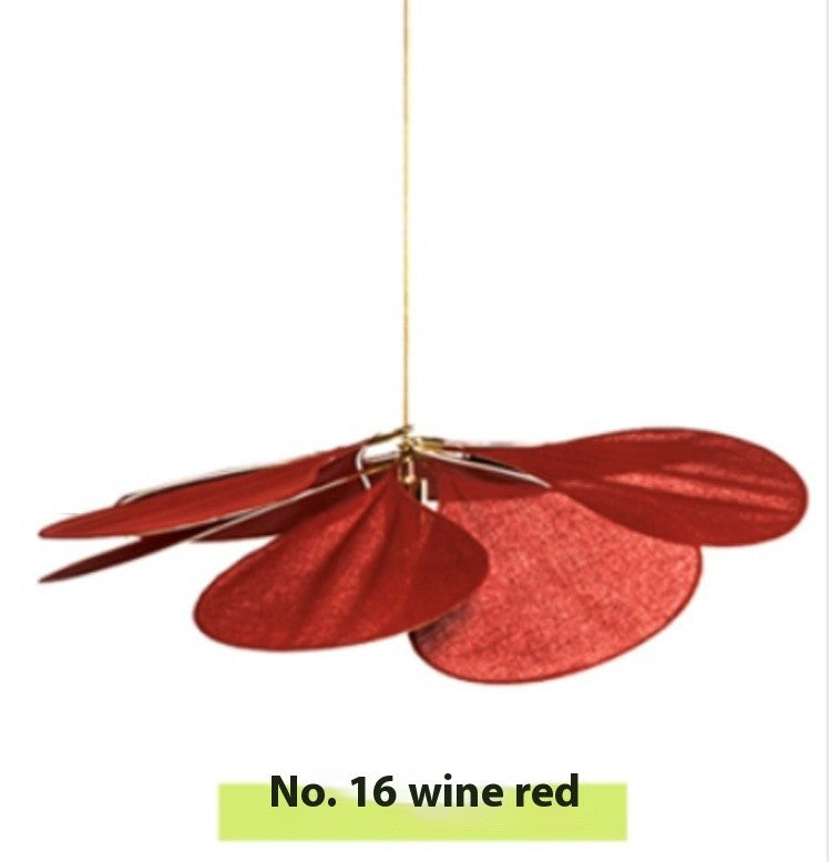 Fabric Petal Chandelier