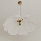 Fabric Petal Chandelier