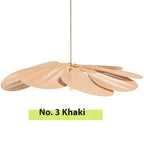 Fabric Petal Chandelier