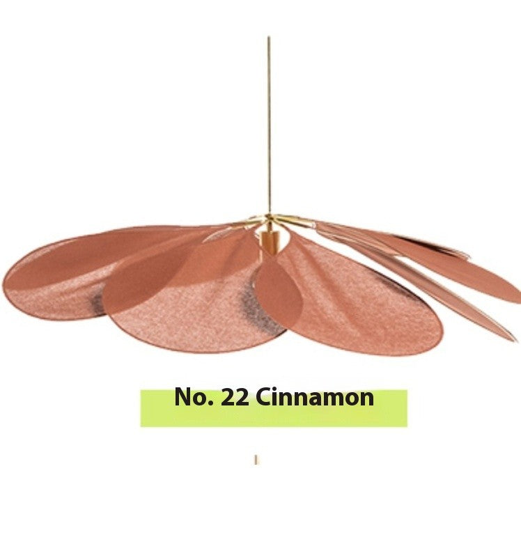 Fabric Petal Chandelier