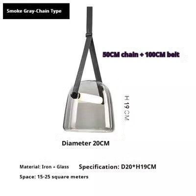 French Designer Bedside Pendant Lamp