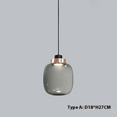 French Designer Bedside Pendant Lamp
