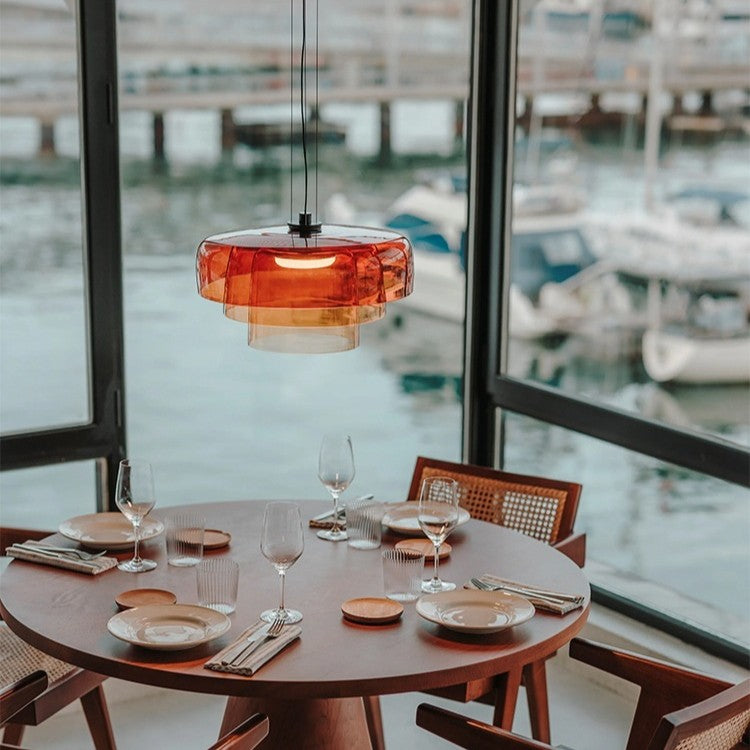 French Designer Bedside Pendant Lamp