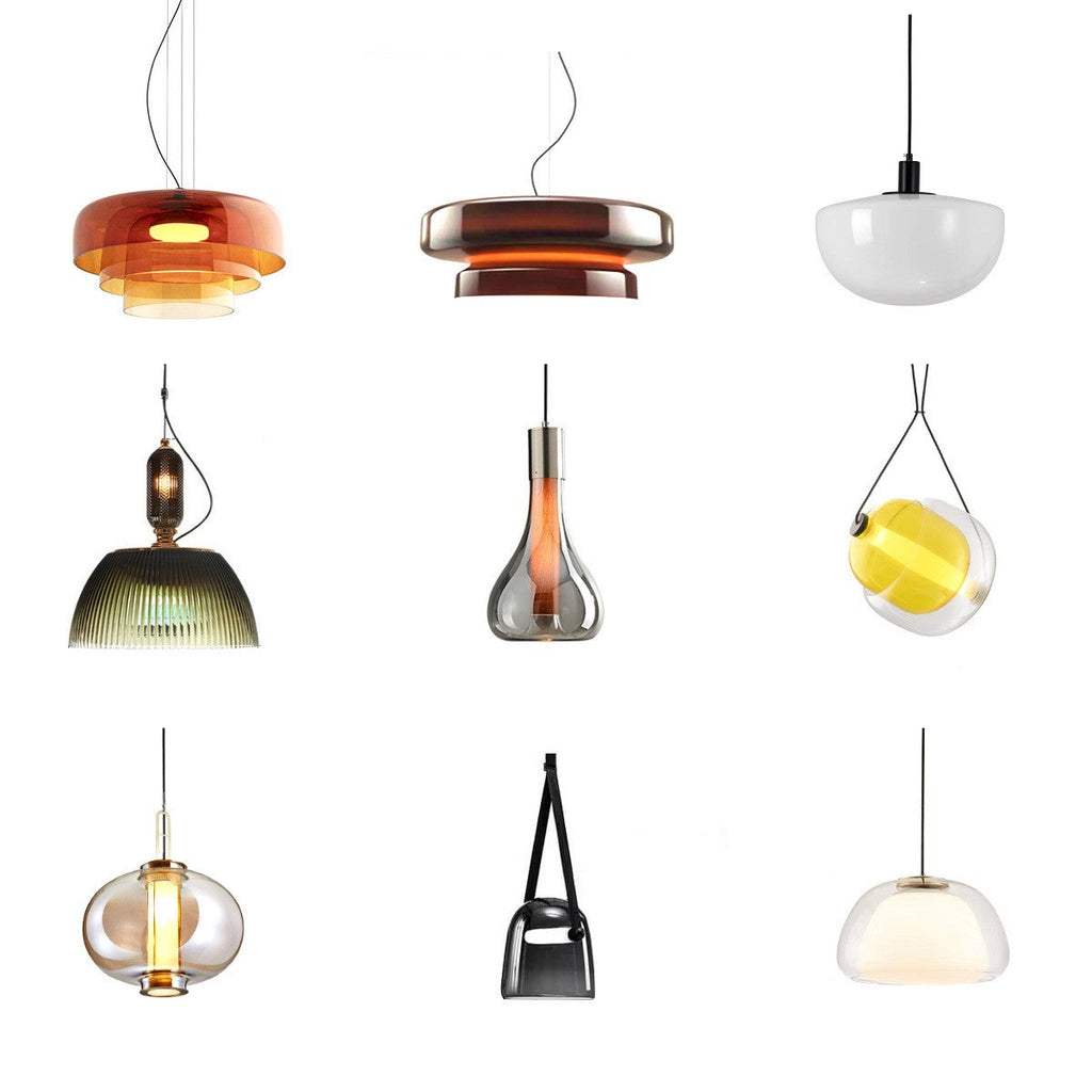 French Designer Bedside Pendant Lamp