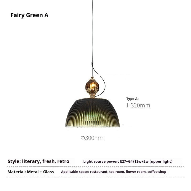 French Designer Bedside Pendant Lamp
