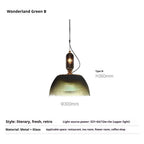 French Designer Bedside Pendant Lamp