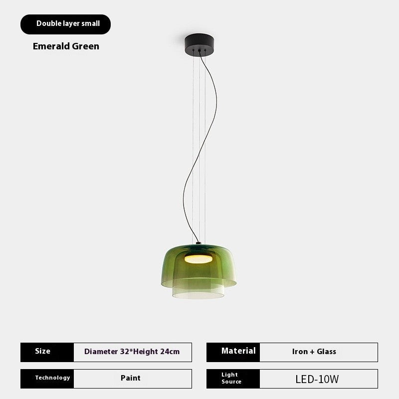French Designer Bedside Pendant Lamp