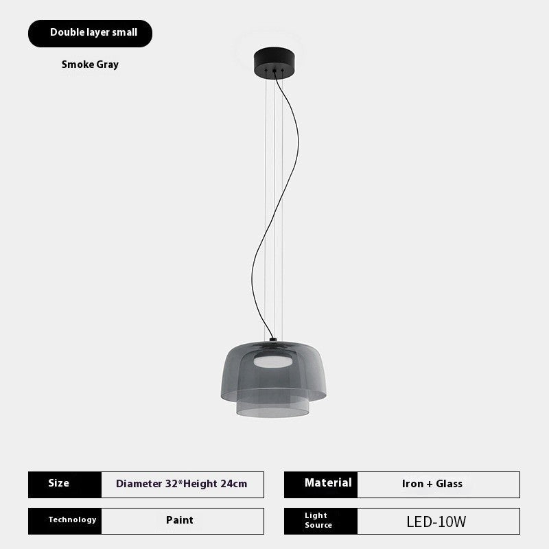 French Designer Bedside Pendant Lamp