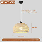 New Chinese Rattan Chandelier
