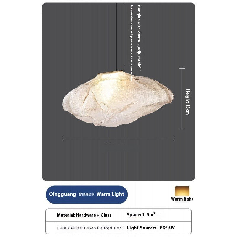 Nordic Cloud Glass Pendant Lamp