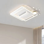 Nordic Leafless Ceiling Fan Light