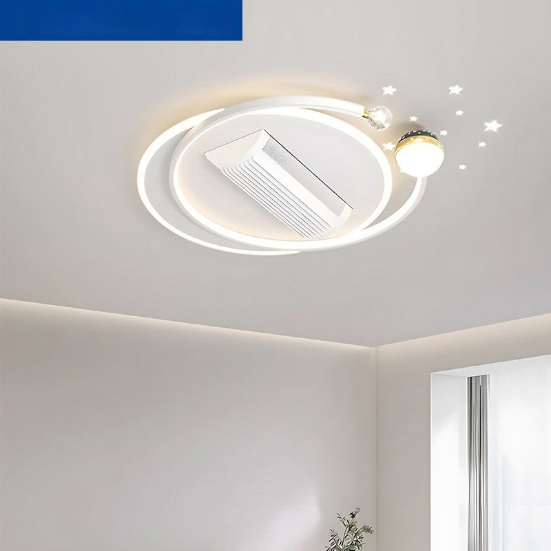 Nordic Leafless Ceiling Fan Light