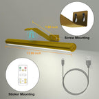 Rechargeable Magnetic Mirror Light