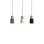 Simple Macaron Wood Pendant Light